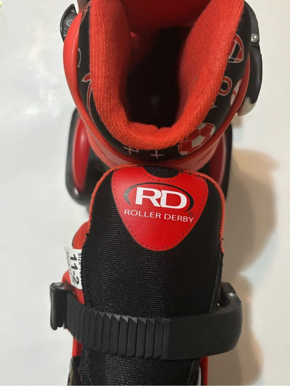 Adjustable Kids Inline Skates - Black & Red